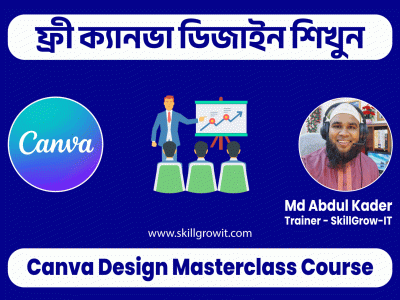 Free Canva Graphics Design Course by SkillGrow-IT